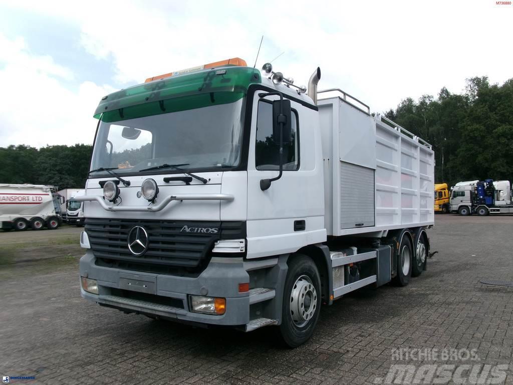 Mercedes-Benz Actros 2535 6x2 vacuum tank Saugbagger Kombiji / vakuumski kamioni