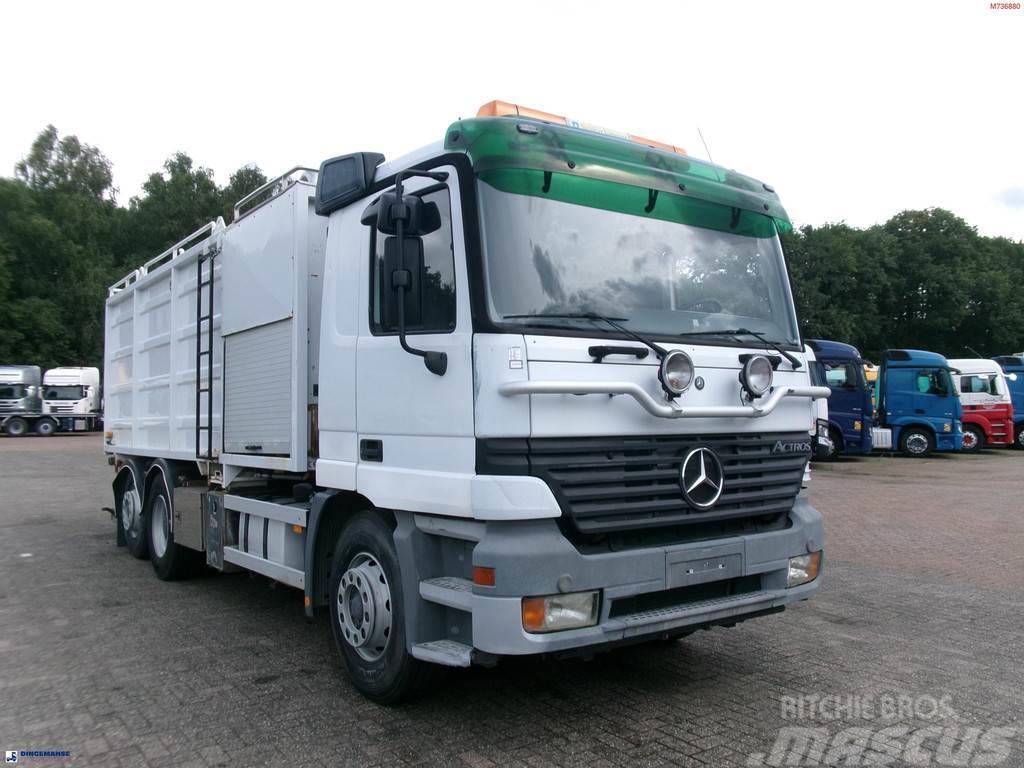 Mercedes-Benz Actros 2535 6x2 vacuum tank Saugbagger Kombiji / vakuumski kamioni