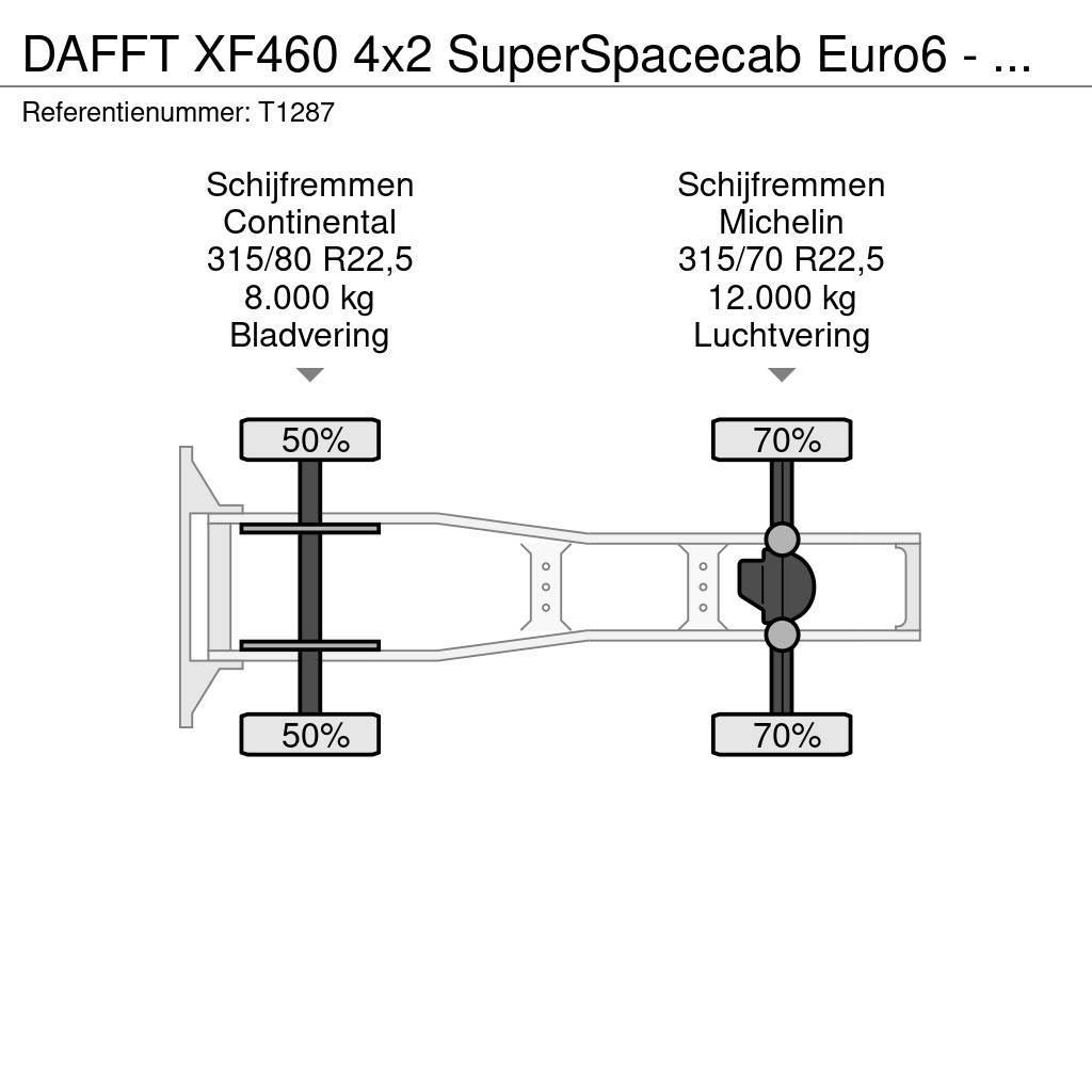 DAF FT XF460 4x2 SuperSpacecab Euro6 - ManualGearbox - Traktorske jedinice