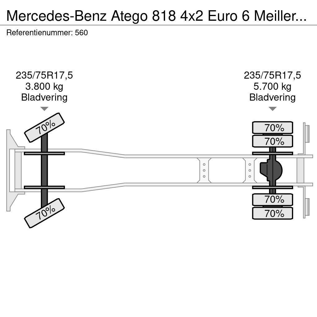 Mercedes-Benz Atego 818 4x2 Euro 6 Meiller 3 Seitenkipper 2 Piec Kiper kamioni