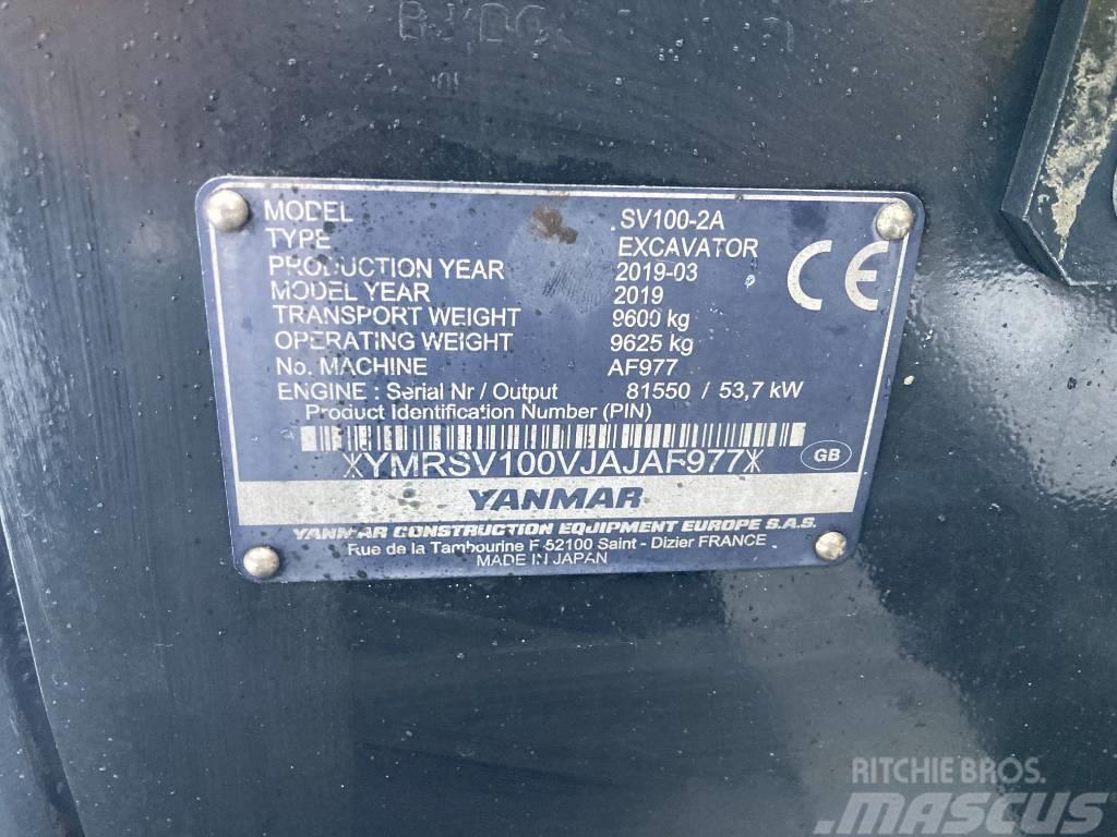 Yanmar SV 100-2A Midi bageri 7t – 12t