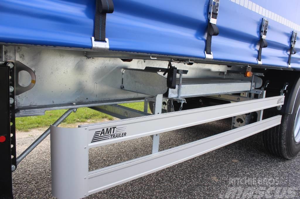 AMT GA400 - 4  akslet gardin trailer Curtainsider semi-trailers