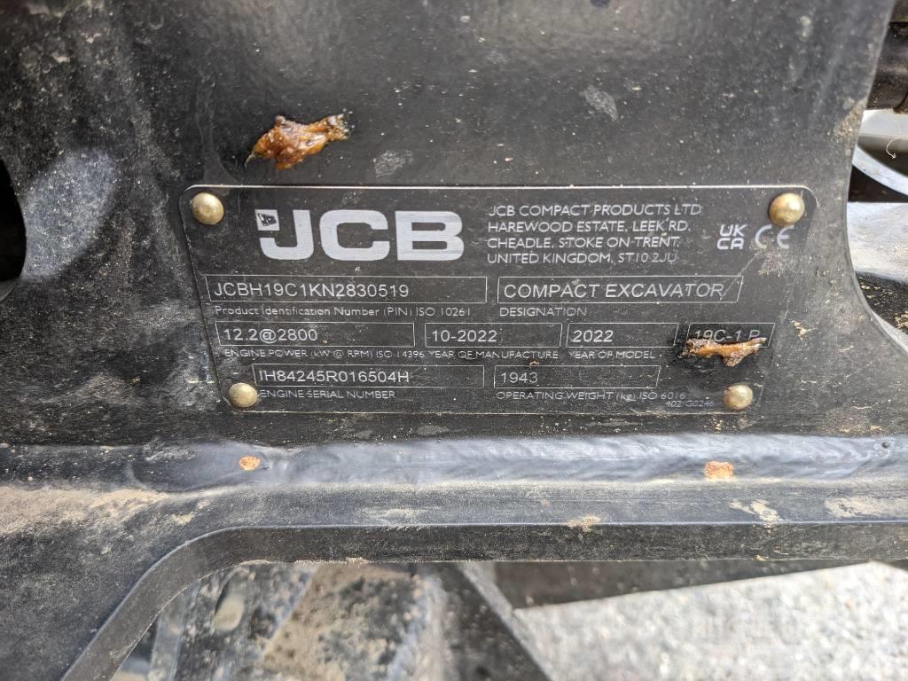 JCB 19C-1P Kompaktbagger / Minibagger Mini bageri <7t