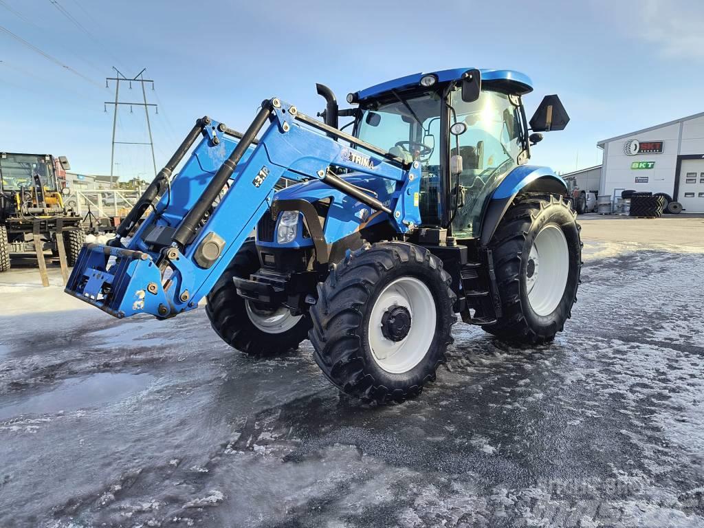 New Holland T6.140 Juuri vaihdettu vetolevy Traktori