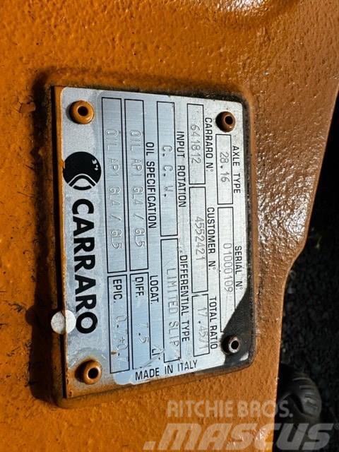Carraro 28.16 new axles Osi