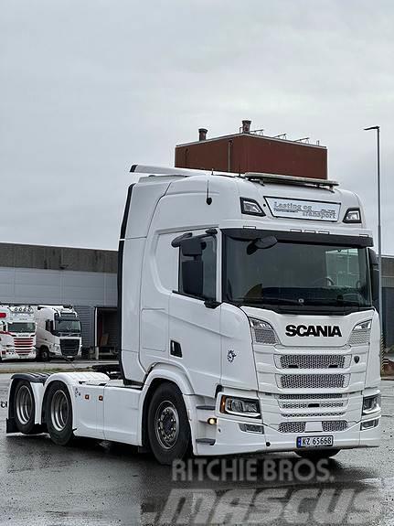 Scania R580 6X2 Hydraulikk Lav km Tractor Units