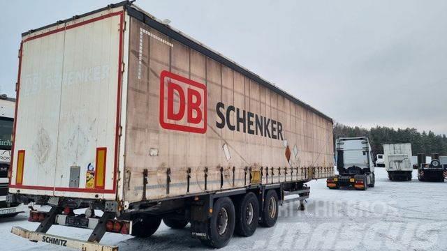 Schmitz Cargobull SideBoards Tautliner 2012 year Poluprikolice sa ceradom