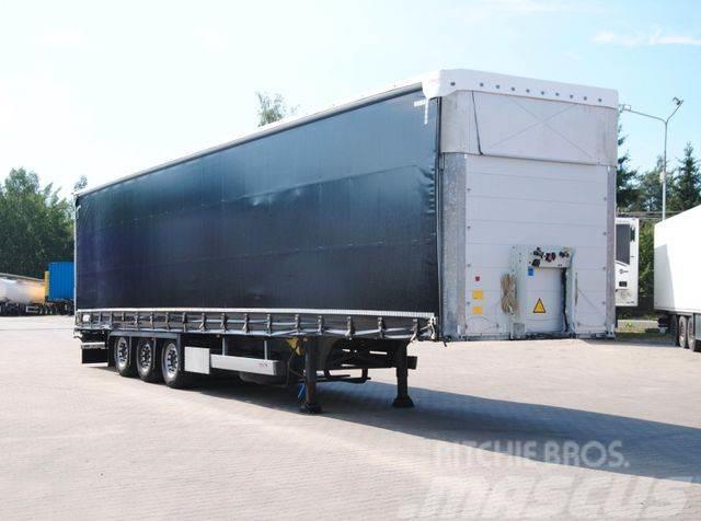 Schmitz Cargobull Varios Mega, lifting roof, LED Curtainsider semi-trailers