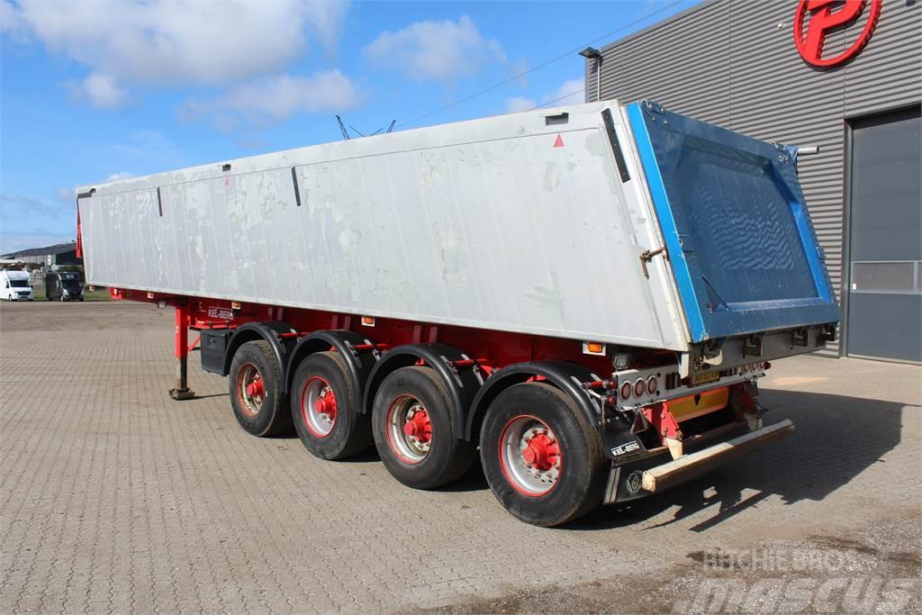 Kel-Berg 37m3 alu-kasse Tipper semi-trailers