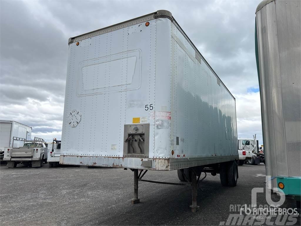 Strick 28 ft 26 ft x 102 in S/A Box body semi-trailers