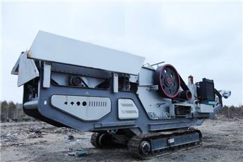 Liming 250tph YG1142E710 Mobile Jaw Crusher