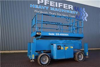 Genie GS4069 Electric, 14m Working Height, 363kg Capacit