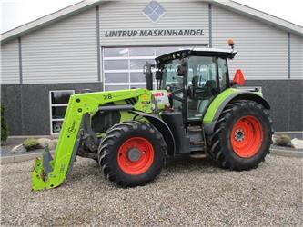 CLAAS ARION 650 C-Matic med frontlæsser, frontlift og fr