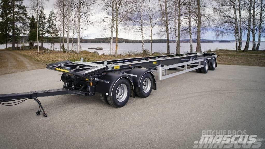 Kilafors Glider 4-axl 38T Lastväxlarvagn Omgående leverans Demountable trailers