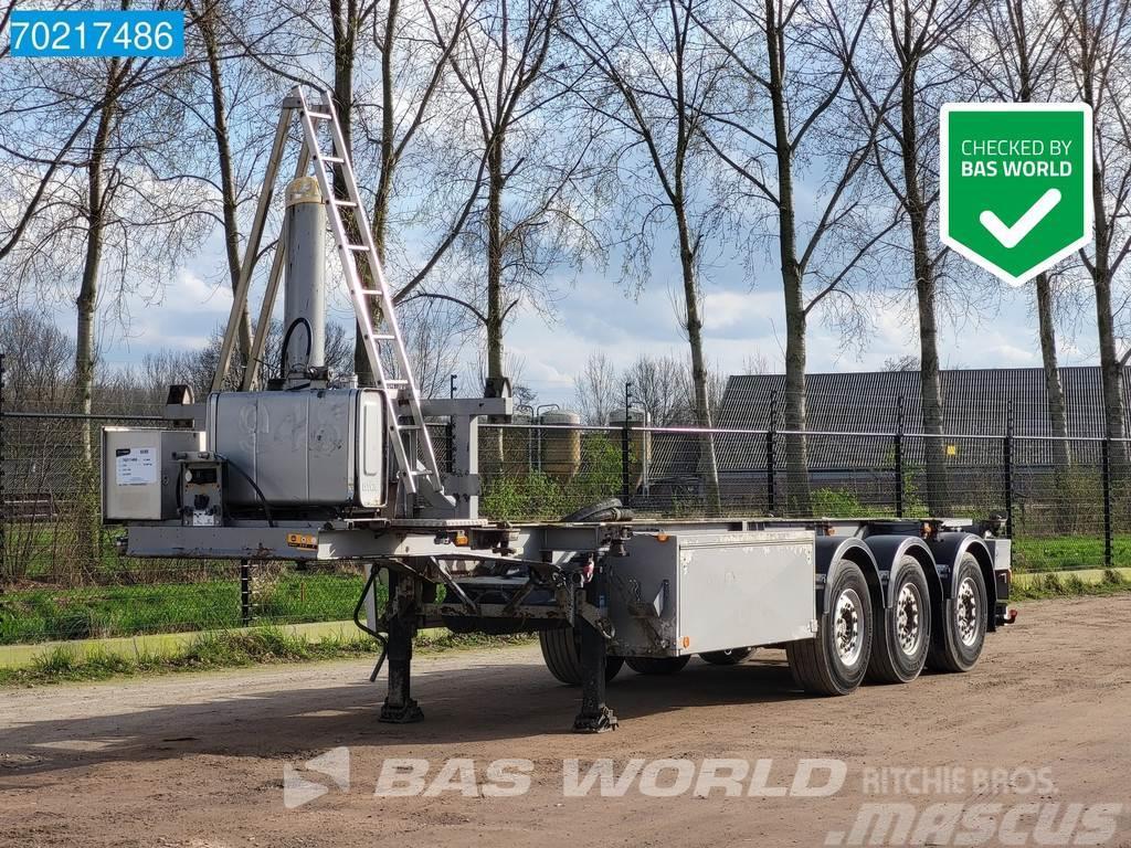 LAG 0-3-39 02 20+30ft sluis KIP-Chassis ADR Hydraulik Containerframe semi-trailers