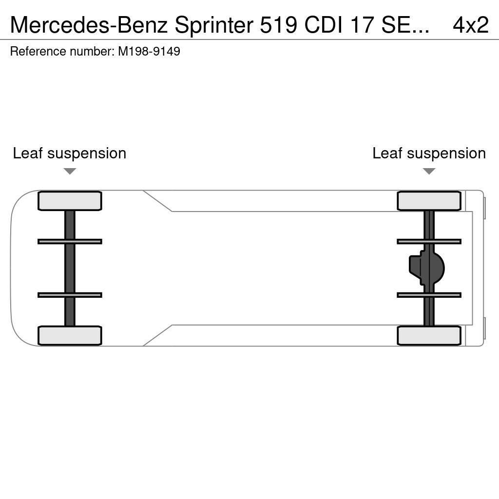 Mercedes-Benz Sprinter 519 CDI 17 SEATS / AC / WEBASTO Mini buses