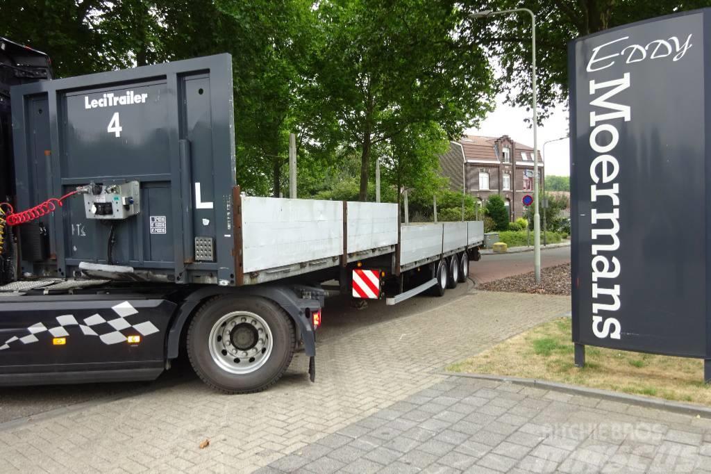 Lecitrailer E3 Semie With Sideboards Low loader-semi-trailers