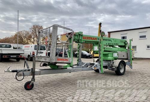 Omme 1830 EBZX Trailer mounted aerial platforms