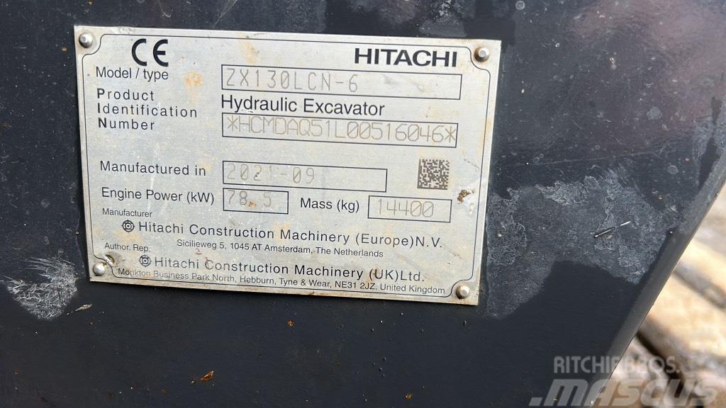 Hitachi ZX130 LCN-6 Crawler excavators