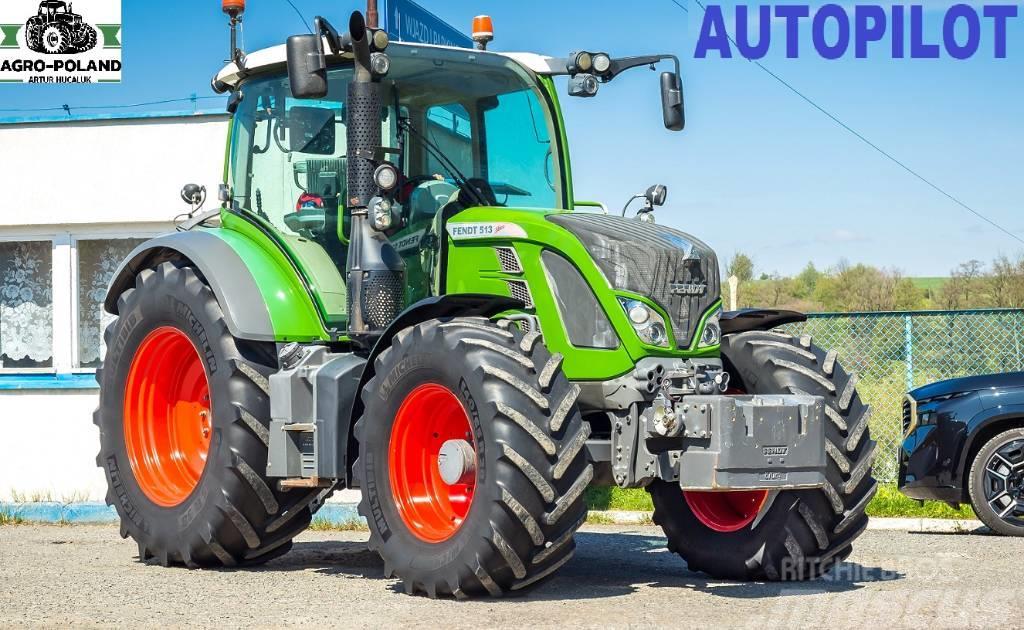 Fendt 513 VARIO - AUTOPILOT - 2016 ROK - ORYGINALNE OPON Tractors