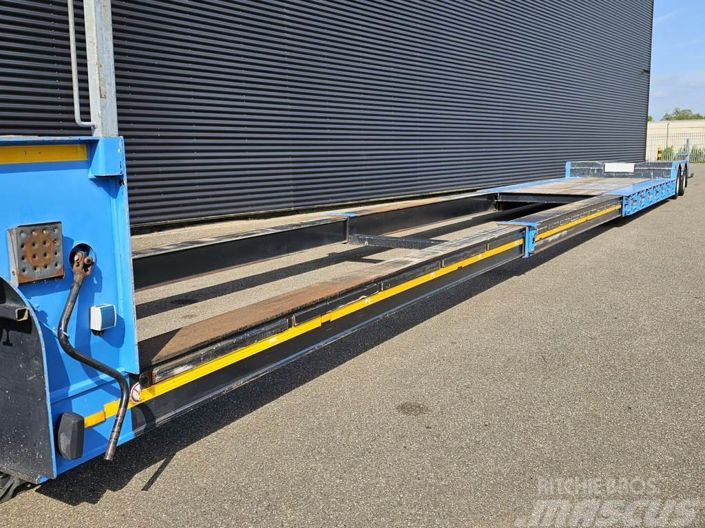 Broshuis 2ABD-38 / 2 X EXTENDABLE / 16.62 mtr BED / Low loader-semi-trailers