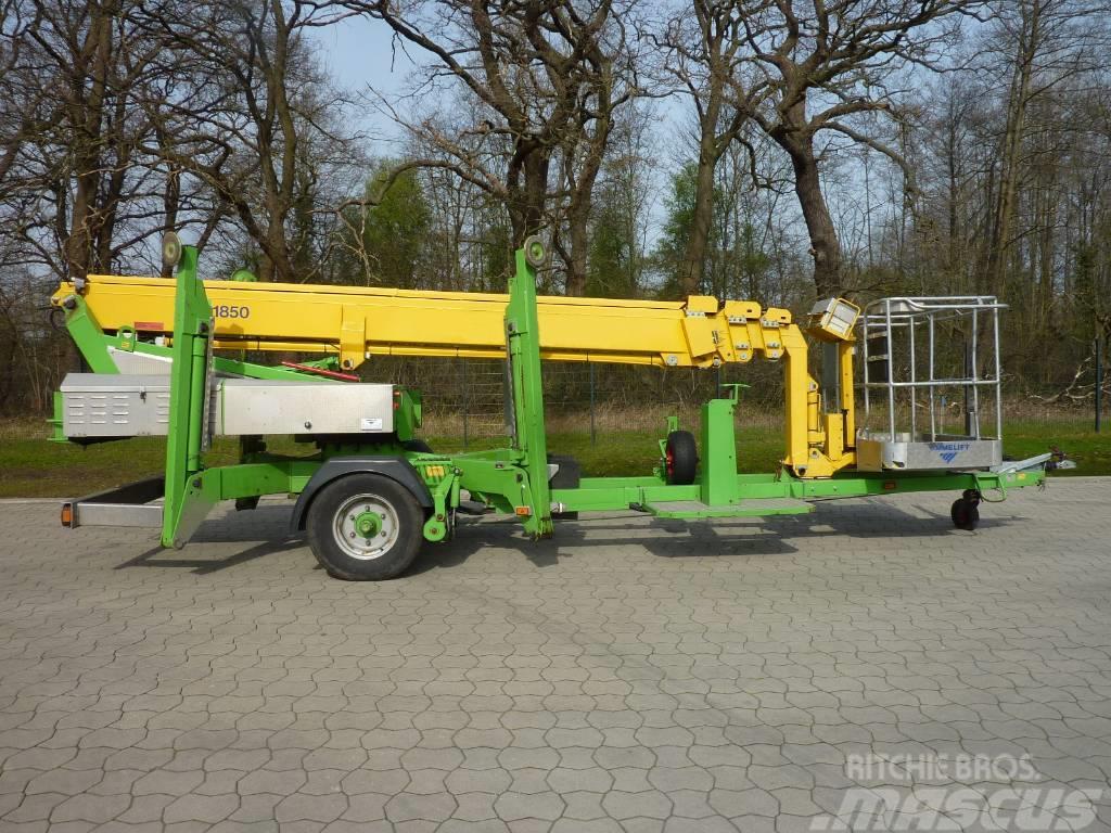 Omme 1850 EB Trailer mounted aerial platforms