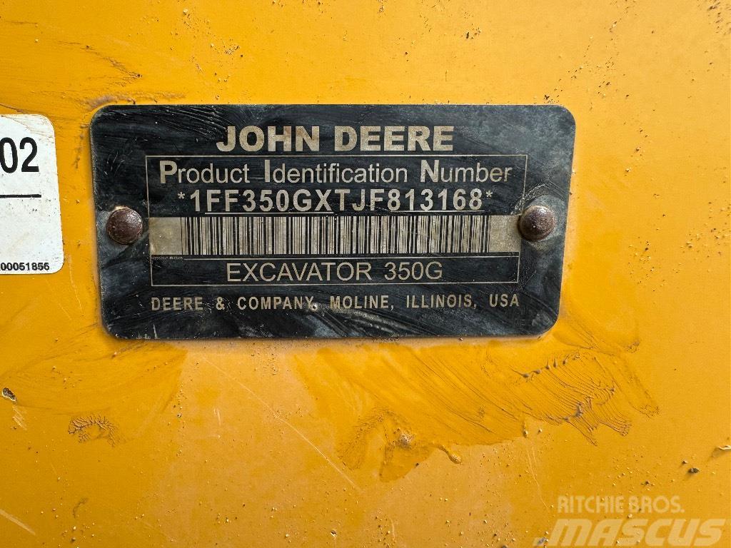 DEERE 350G LC Crawler excavators