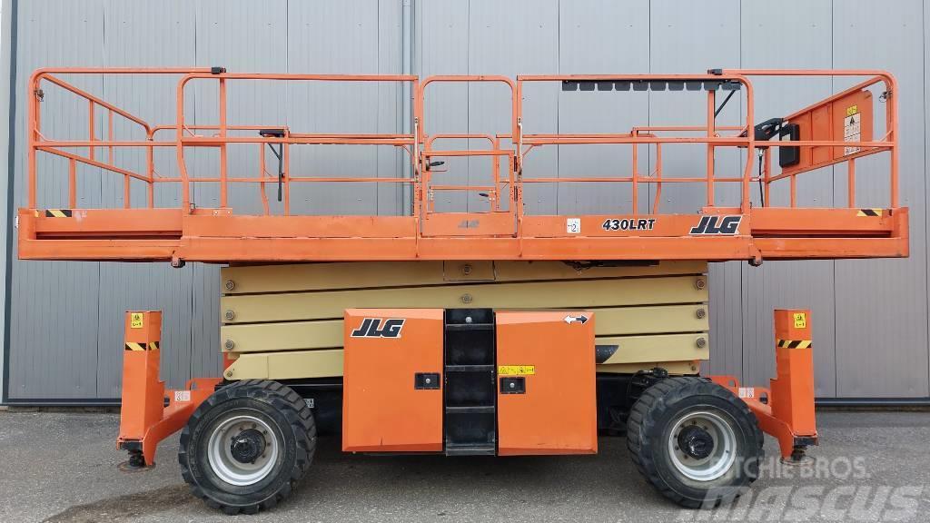 JLG 430 LRT / 2x units on stock Scissor lifts