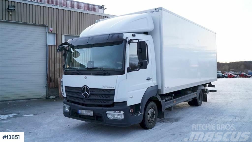 Mercedes-Benz Atego 818 box truck. Low km. Box body trucks