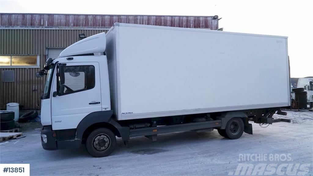 Mercedes-Benz Atego 818 box truck. Low km. Box body trucks