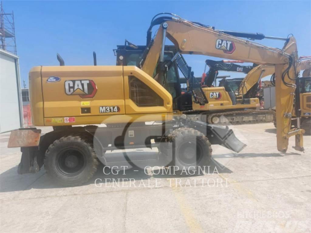 CAT M314 Wheeled excavators