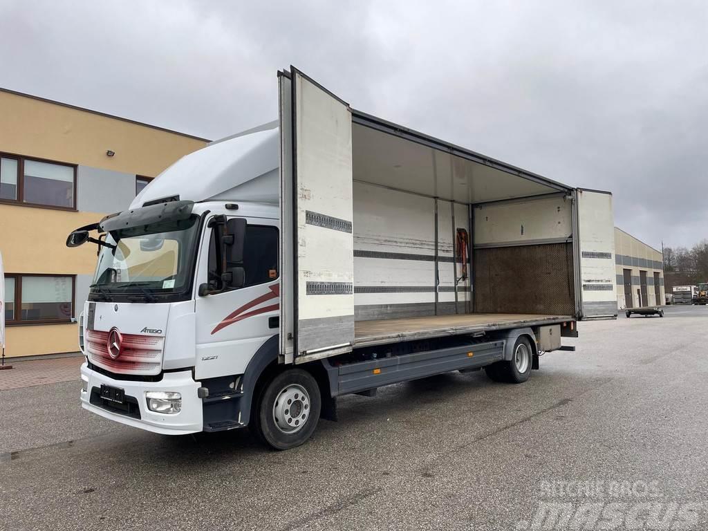 Mercedes-Benz Atego 1220 4x2 EURO6 + SIDE OPENING Box body trucks