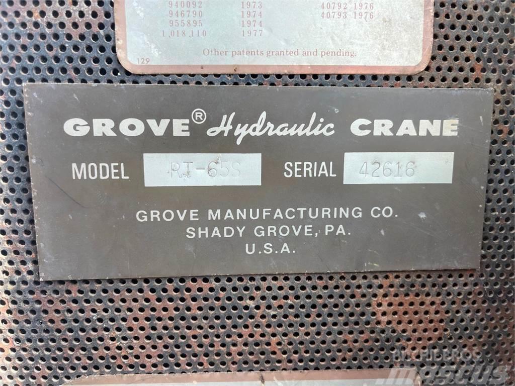 Grove RT65S Rough terrain cranes