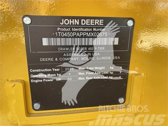 John Deere 450P LGP Crawler dozers