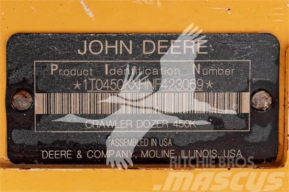 John Deere 450K LGP Crawler dozers