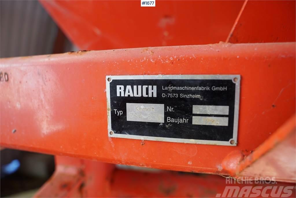 Rauch Komet ZSA 800 Other fertilizing machines and accessories