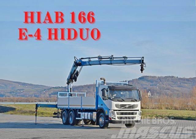 Volvo FM 410 * HIAB 166 E-4 HIDUO /FUNK *6x4 Tipper trucks