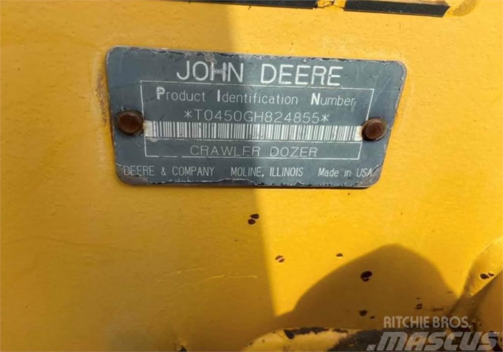 John Deere 450G Crawler dozers