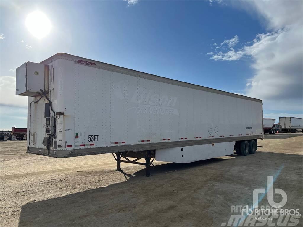 Great Dane 53 ft x 102 in T/A Heated Box body semi-trailers