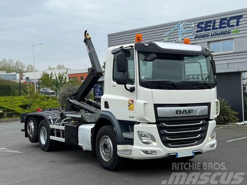 DAF CF 450 Empattement court Cable lift demountable trucks