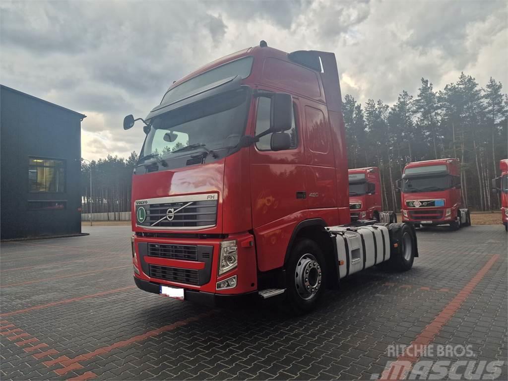 Volvo FH13 Globetrotter XL STANDARD MANUAL 420 EURO 5 20 Tractor Units