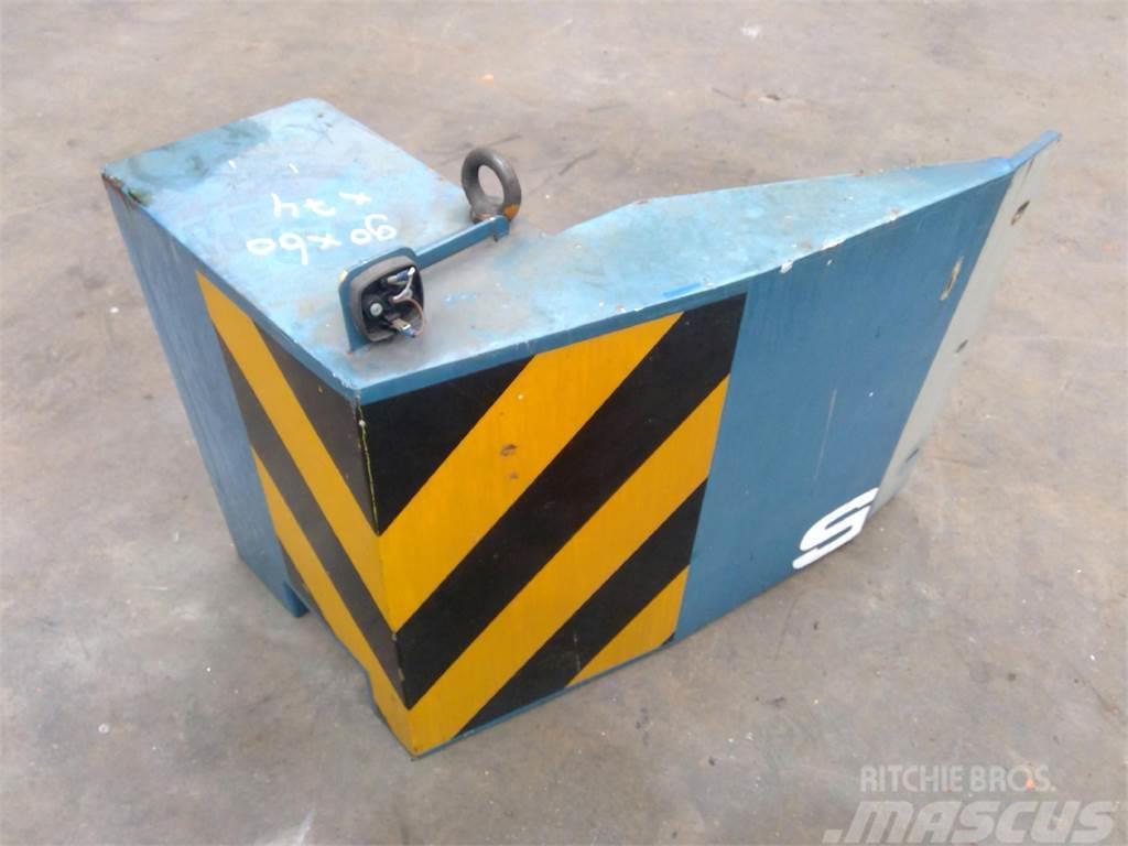Faun ATF 40G-2 counterweight 0,7 ton left side Crane parts and equipment