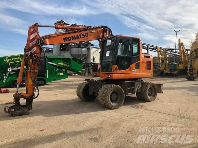 Komatsu PW148-10 Bageri na kotačima