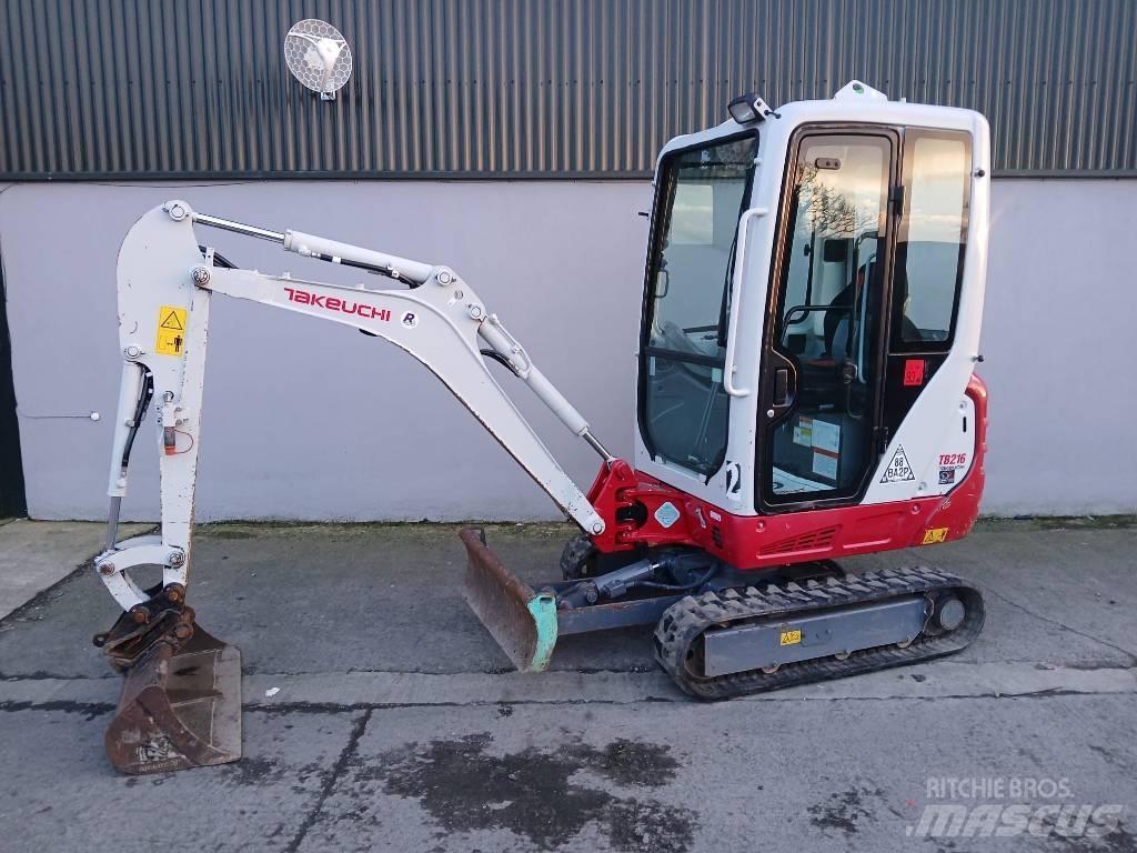 Takeuchi TB 216 Mini bageri <7t