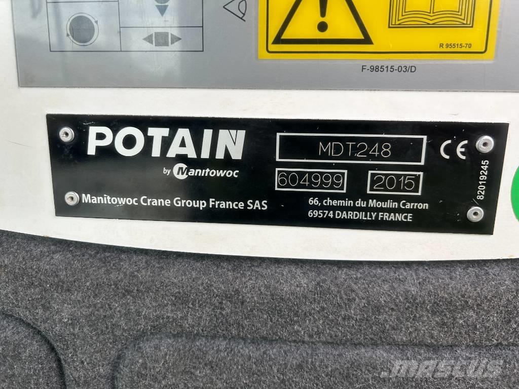 Potain MDT248-J10 Toranjski kranovi