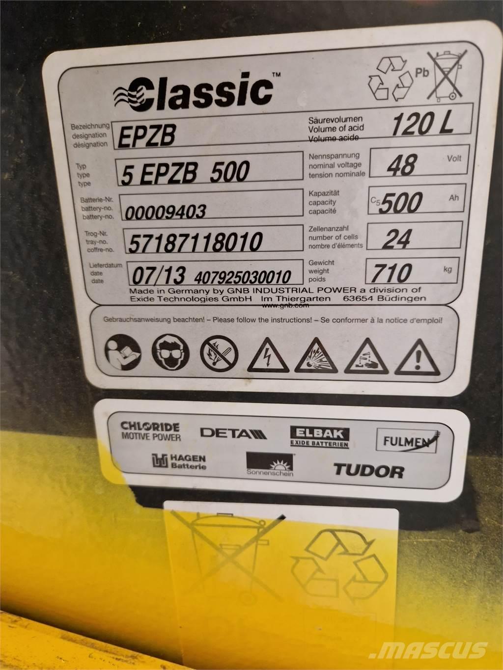 Atlet AS1N1L15T Električni viličari