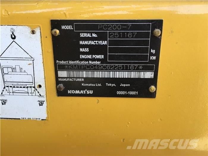 Komatsu PC 200-7 Bageri gusjeničari
