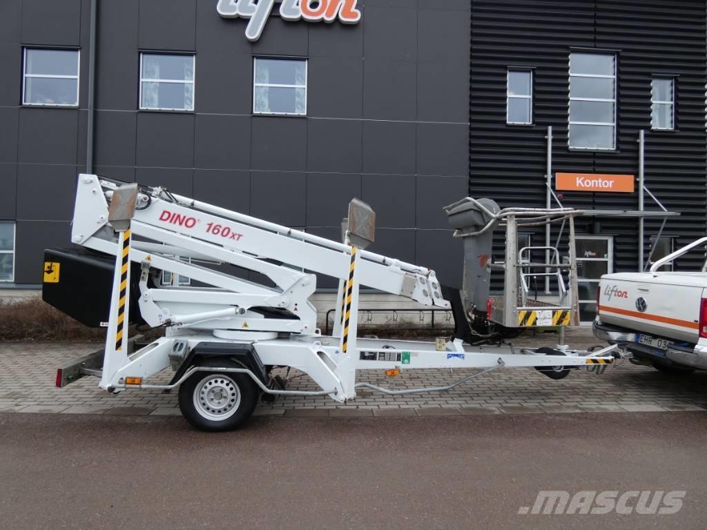 Dino 160 XT Skylift Vučne prikolice se podiznom košarom