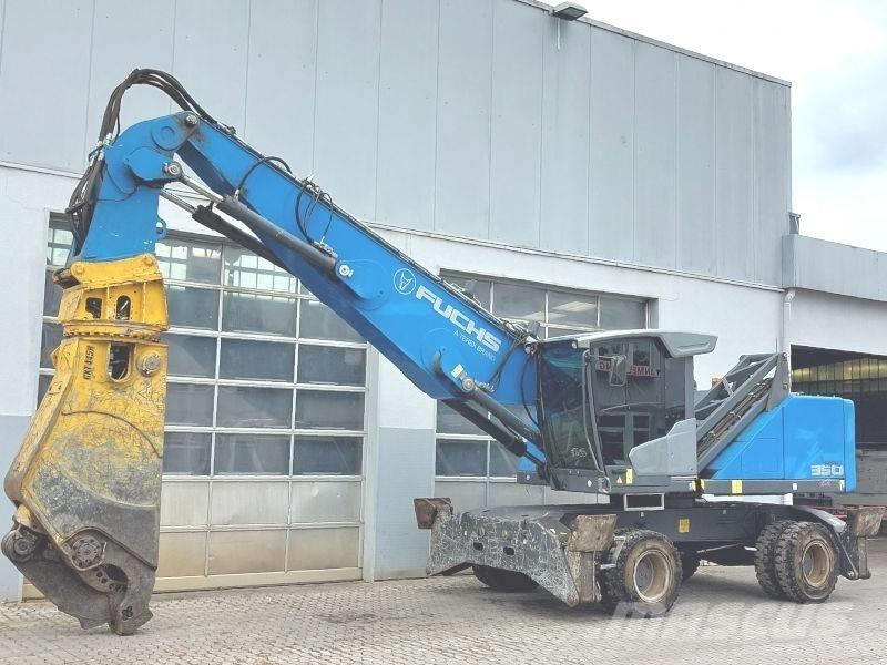Fuchs MHL 350 F FQC Bageri za manipuliranje materijalom / otpadom
