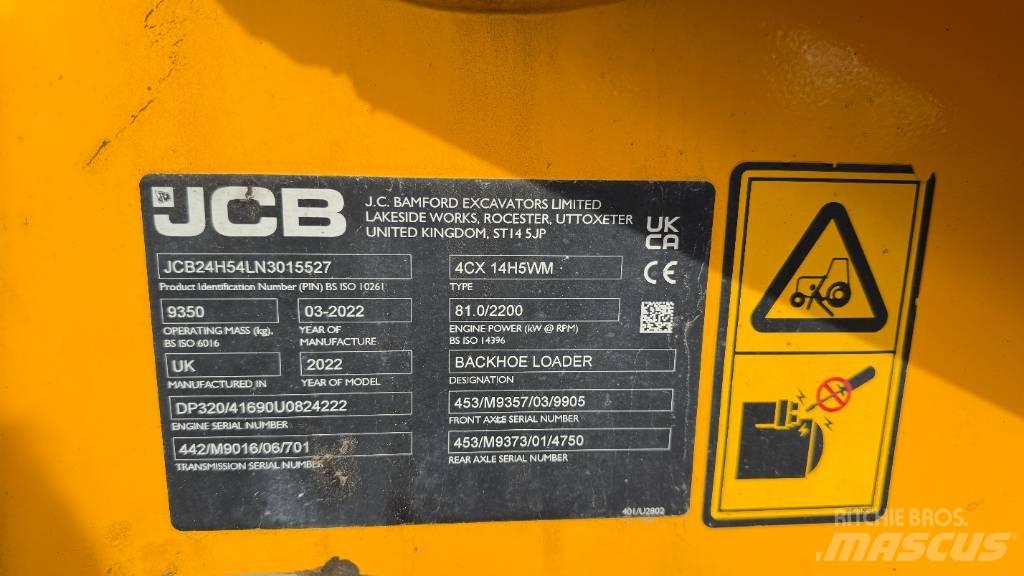 JCB 4 CX Pro Utovarni rovokopači